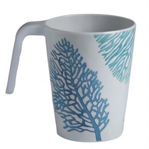 Marine Business Tazza Mug Melamina Antiscivolo Harmony Mare, 6 Pc.