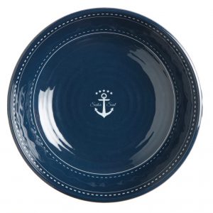 Marine Business Piatto Melamina Fondo Sailor Soul, 6 Pc