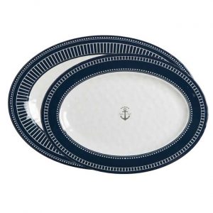 Marine Business -  Piatti Melamina Portata Ovali- Sailor Soul, 2 Pc