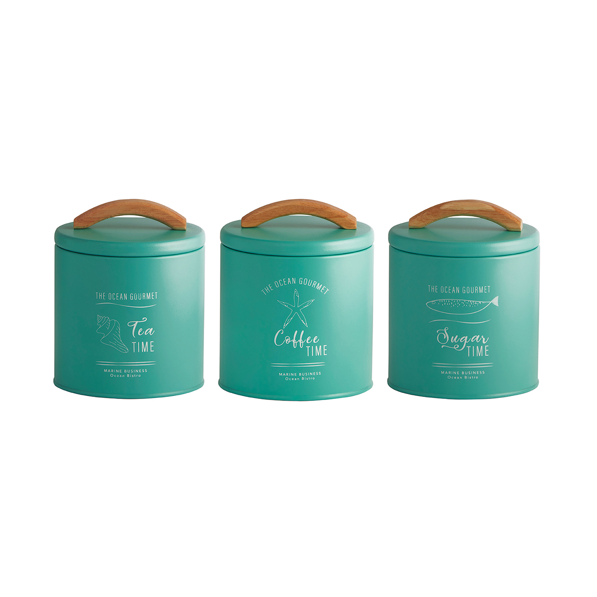 Contenitori Da Cucina Piccoli Menorca – Acqua, 3 Pz.