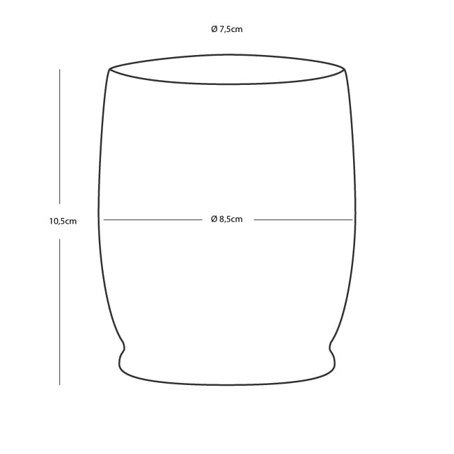 Bicchiere Acqua MARE Coral – Set 6 U. - immagine 4