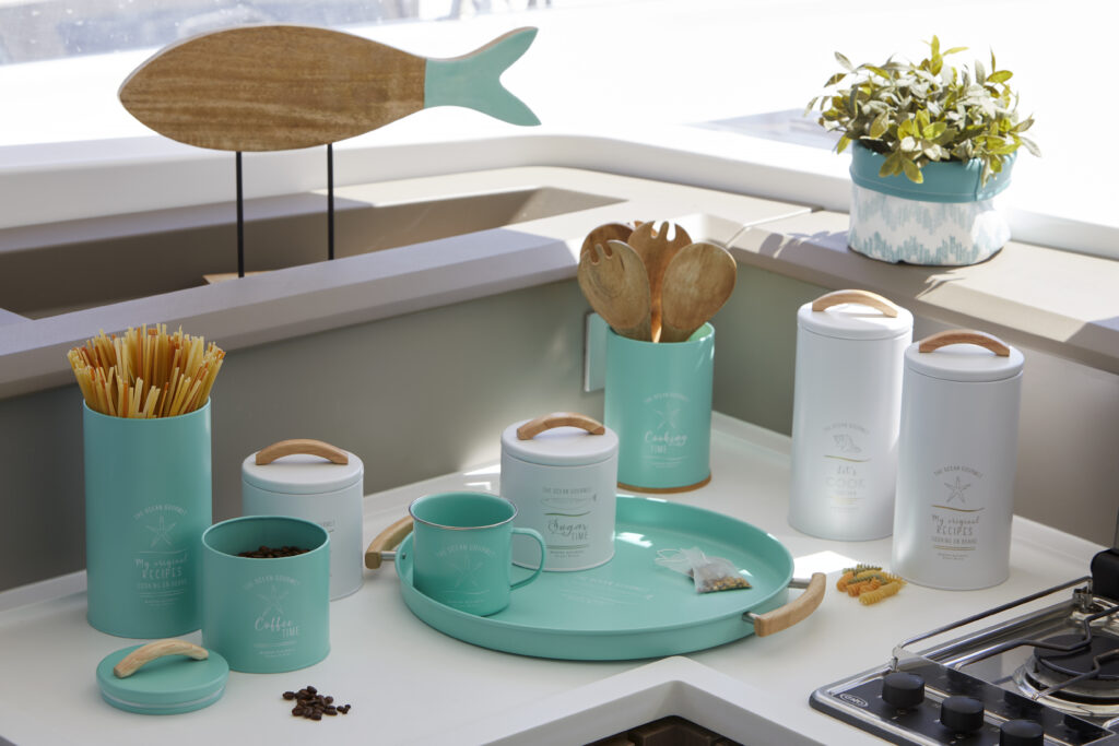 Contenitori Da Cucina Grandi Menorca – Blu, 3 Pz. - immagine 2