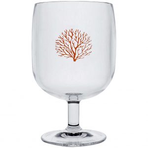 Bicchiere vino impilabili Mare Coral – Set 6 U.