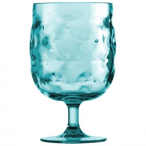 coppa vino - Moon - turquoise , 6 un