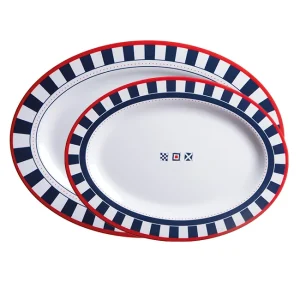 Set Piatti Portata Melamina MARINE BUSINESS – Venezia, Set 2 Pc.