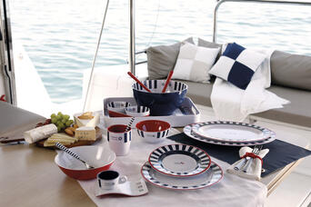 Set piatti in Melamina Marine Business- Venezia , 18 pc - immagine 5